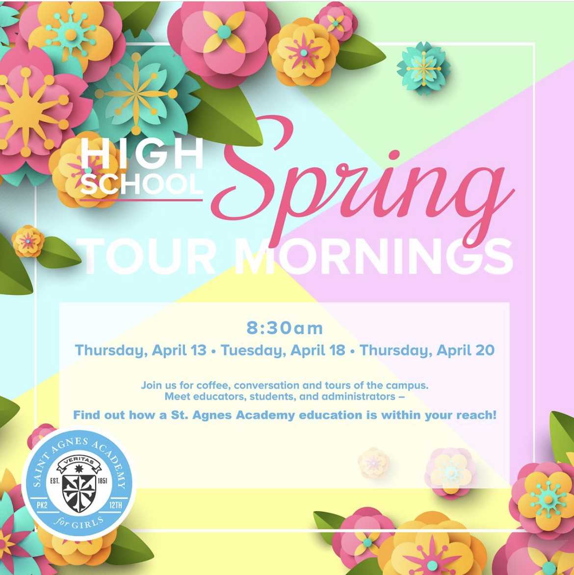 Spring Tour Mornings at St. Agnes